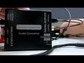 A-1262 Audio Stereo audio to Digital audio converter