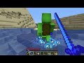 JJ and Mikey Crafting the LONGEST DIAMOND SWORD - Minecraft Maizen