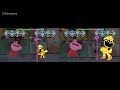 FNF new Smiling Critters ALL PHASES vs Peppa.Exe Sings Bacon Song - Friday Night Funkin'