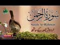 Surah Rahman Ki Tilawat With Urdu Translation/Tarjuma || Beautiful Voice Quran Recitation Qari Basit
