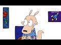 Rocko Hides Green Screen (FREE TO USE)￼