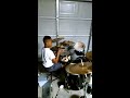 Lil drummer boy jam session