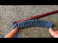 Learn to Crochet — Step 2 Right handed double crochet