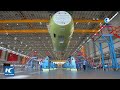 GLOBALink | A glimpse of construction of China's homegrown aircraft C919 in 90 seconds