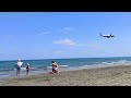 Mackenzie Beach Plane Landing, Larnaca  - Part 1