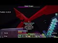 Beating the Ender Dragon and getting an Elytra for my homie 🗣️❗❗❗