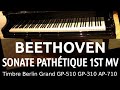 Sonate Op.13 'Pathétique' 1st Mov. - Ludwig van Beethoven - Piano C. Bechstein - Berlin Grand