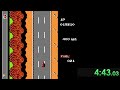[Speedrun] Road Fighter - Level 1 4:43.99