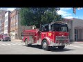 Charleston Sternwheel Regatta Fire Apparatus Parade 2024 *Featuring Cincinnati FD Tiller !!