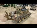 Big Scale RC Tanks crushing boats, cars and more!