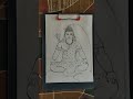 how to draw shiv ji photo #viral #pancil #artistdrawing #artism #sketch #artandcraft #artist #art