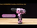 Top 5 Best Electric Cordless Drill on Amazon 2024. Best Power Drill.