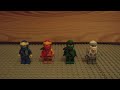 Lego stopmotion ninja dance - Jay - Kai - Lloyd - Zane