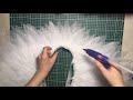Крылья Ангела из подложки своими руками / DIY How to make angel wings /Asas de anjo DIY