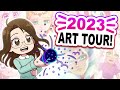 2023 ART TOUR! 🎉 Looking at art I created in 2023!