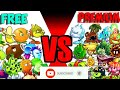 Team FREE vs PREMIUM - Who Will Win? - PvZ 2 Team Plant Vs Team Plant