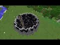 ROUND TUNNEL HOUSE BASE BUILD CHALLENGE - Minecraft Battle NOOB vs PRO vs HACKER vs GOD / Animation