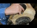 A 12 Ft Wheel Starts with a BIG Hub | Engels Coach Shop