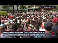 Protestan en Venezuela tras proclamar el régimen como ganador a Maduro | Al Rojo Vivo