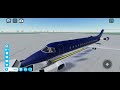 Becoming a flight attendant in Cabin Crew simulator Roblox...