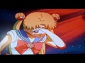 Serena gives up Sailor Moon R movie scene