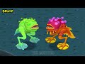 Rare Wublin Comparison - All Sounds and Animations | My Singing Monsters