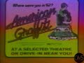 American Graffiti - 1973 Television Spot