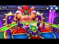 Mario Party 10 Bowser Party - Wario, Waluigi, Mario, Peach vs Bowser - Chaos Castle