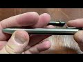 Disappointing: Ridge Titanium Bolt Action Pen