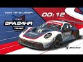 The iRacing 24 Hours of Spa | Circuit de Spa-Francorchamps | Part 1