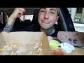 MUKBANG EATING SPICY SMASH TRIPLE CHEESEBURGER SMASH FRIES CHILLI CHEESE DOG HAMMER BURGER ASMR