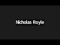 Nicholas Royle -  David Bowie, Enid Blyton and the sun machine (book discussion)