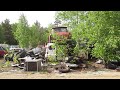 Swedish Junkyard in Summertime