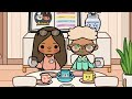 Big Family Night Routine! 🌙 *NEW HOUSE* || voiced 🔊 || Toca Life World 🌎