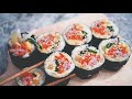 맛없을수가 없는 김밥 만들기 / 김밥 예쁘게 싸는 법 / Korean Gimbap (Kimbab)