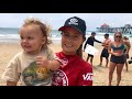 Jack & Alana US Open Huntington Beach | Alana Free Surf | HAPPY WAVES |