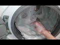 Spin the washing machine lg with suds lock (Hard)