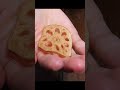 Amazing korean snack! unique lotus root chips / korean food factory #Shorts