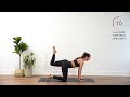 Glutes and Abs Workout | Full Body Workout At-Home Pilates