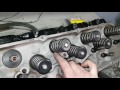 Setting valve spring installed height