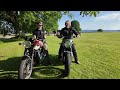 Enfield Interceptor VS Triumph Bonneville T100  owners talk Turkey. #interceptor650 #triumphbikes