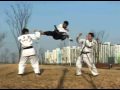 Hapkido kicking