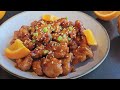 Orange Chicken - Crispy batter-fried chicken in zesty orange sauce ไก่กรอบซอสส้ม (ไทยซับ)