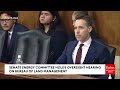 BREAKING NEWS: Hawley Brutally Confronts Tracy Stone-Manning: 'You Lied To This Committee—Why?!'