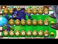 Plants vs Zombies /1 Threpeater 1 Snow Pea vs Zombies Dr.zombos Gigargantuar