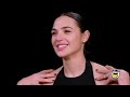 Gal Gadot Does a Spit Take While Eating Spicy Wings | Hot Ones