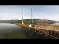 DJI AVATA 2 SKIMMING LOCH FYNE SCOTLAND