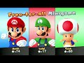 Mario Party 10 - Mario vs Luigi vs Toad - Haunted Trail