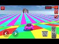 Mega Ramp Car Stunts Racing Impossible Tracks 3D #3 - Android Gameplay