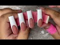 How to do French Tip Nails with gel polish! 4 EASY WAYS beginner friendly, in depth tutorial!